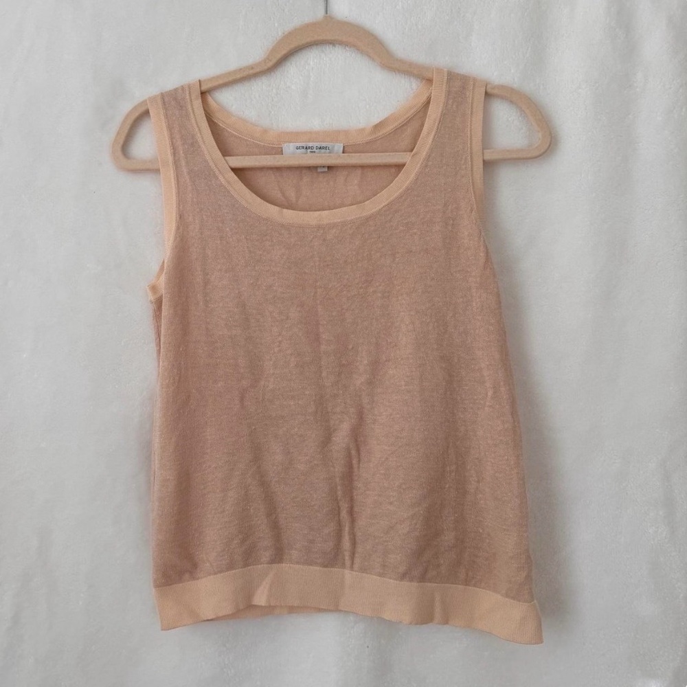 Gerard Darel Paris Linen Vest